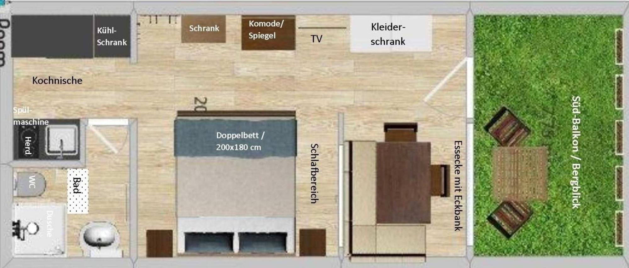 Fewo-por 1s Apartment Pfronten